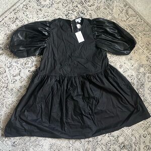 Mud Pie Black short sleeve Sundress